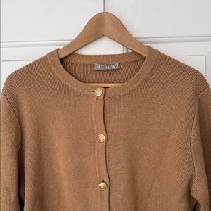 J. Crew Women's Camel Cardigan